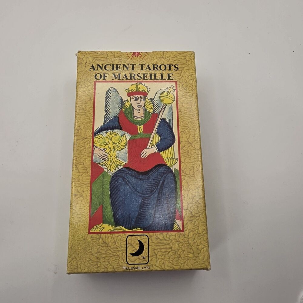 Ancient Tarots of Marseille Lo Scarabeo 2000 Nicolas Conver 78 Card Deck